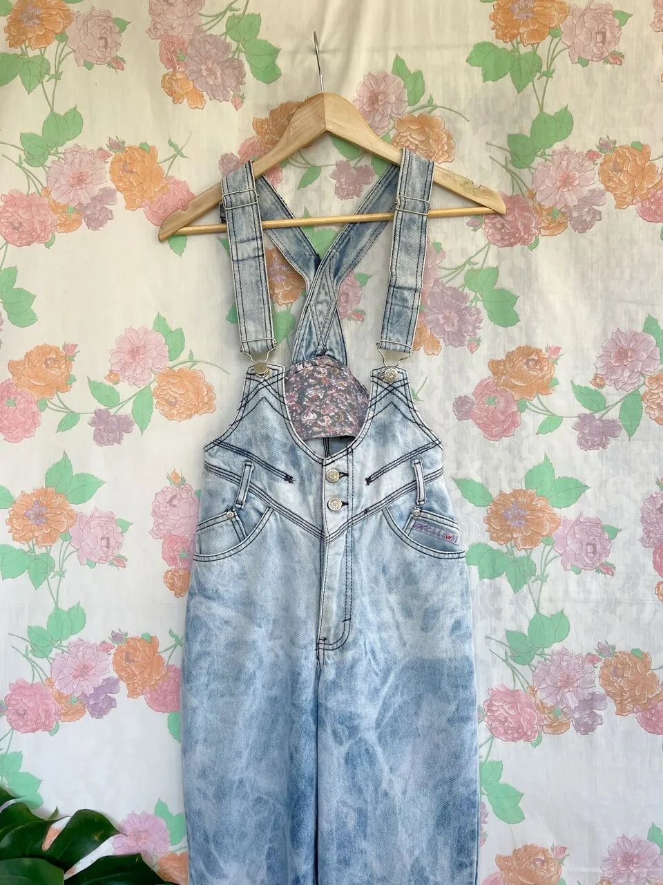 Unique Denim Vintage Overall