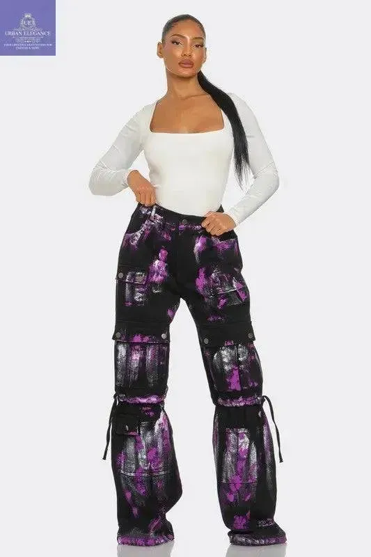 Urban Graffiti Cargo Pants
