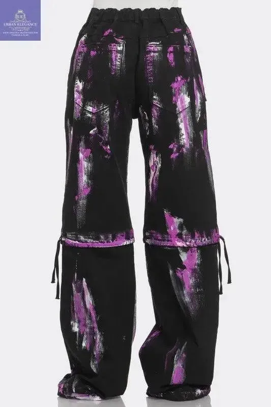 Urban Graffiti Cargo Pants