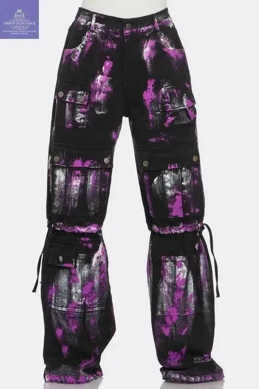 Urban Graffiti Cargo Pants
