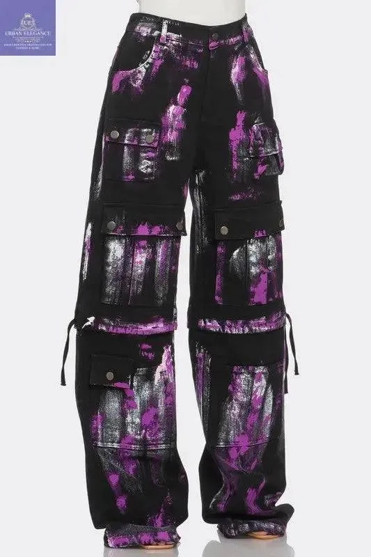 Urban Graffiti Cargo Pants