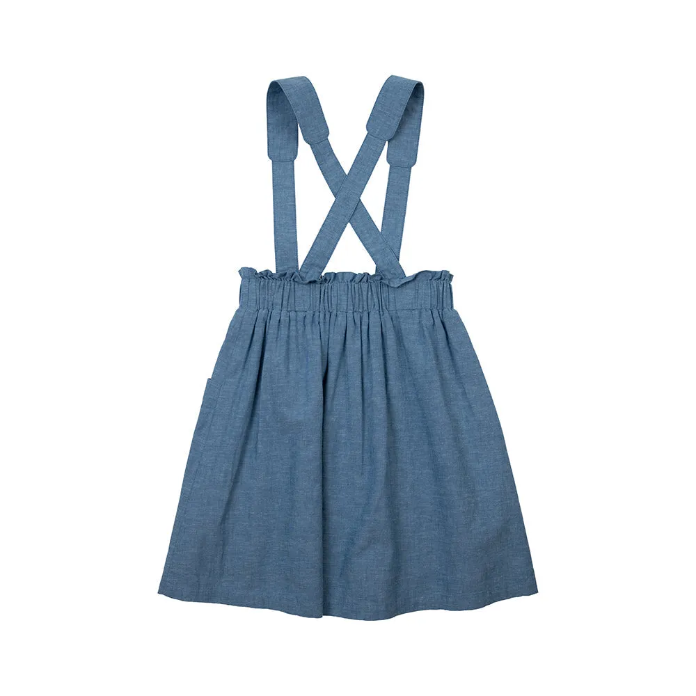 Vauva Fantasy Forest Overall Dress - Blue