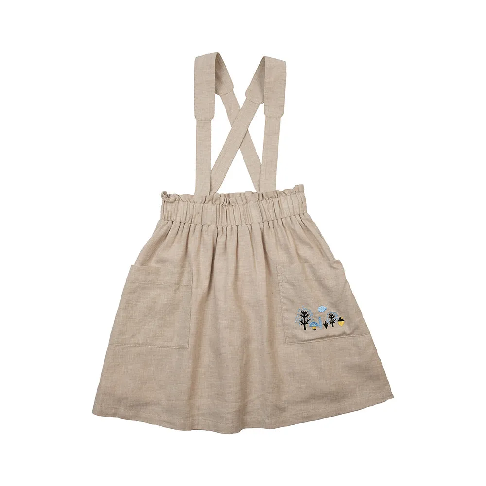 Vauva Fantasy Forest Overall Dress - Blue