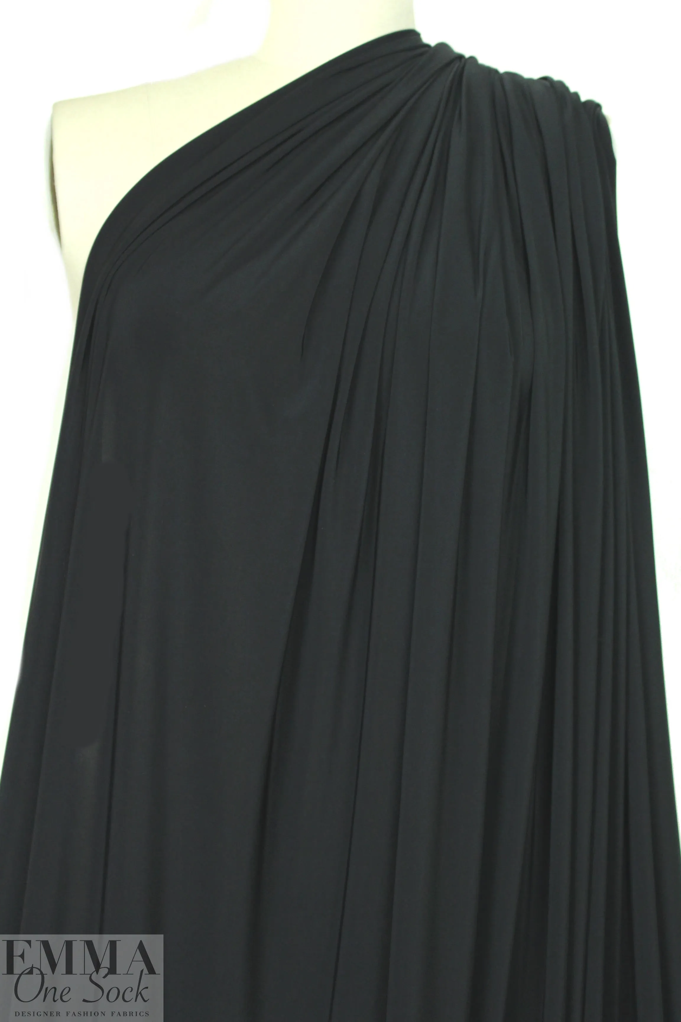 venezia 4-way jersey lining- black