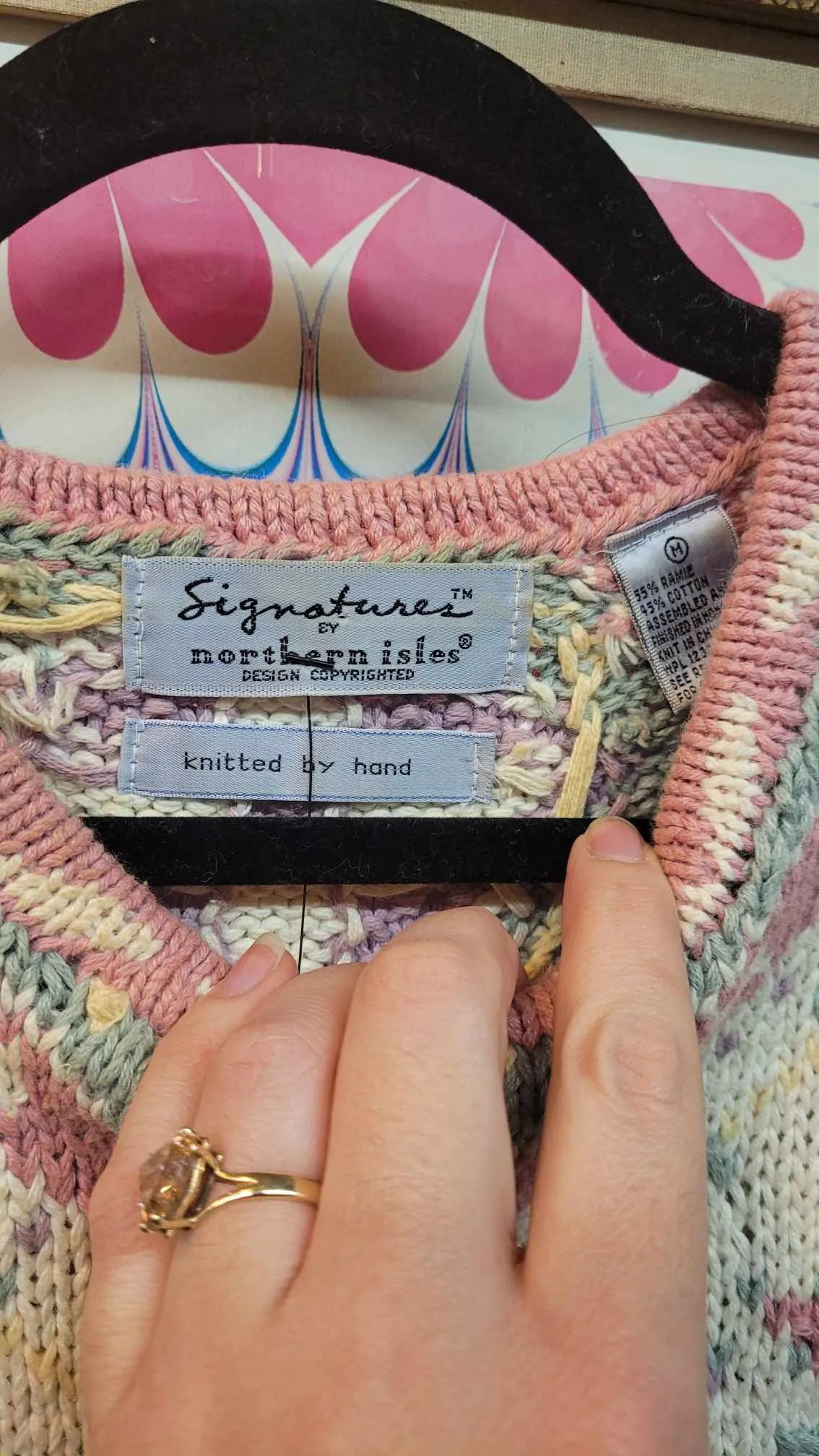Vintage 90's Pink Pastel Sweater