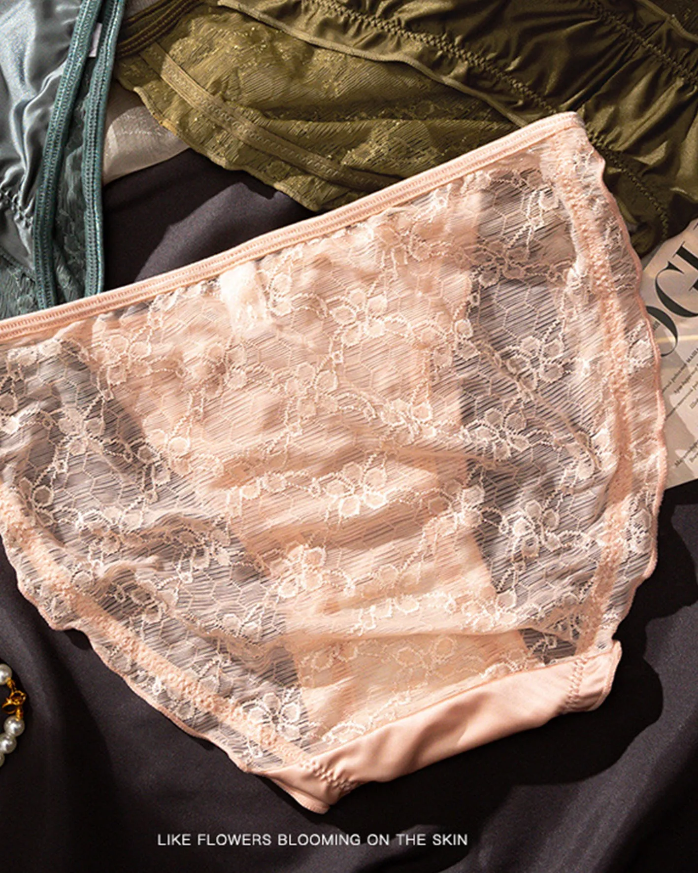 Vintage Lace Panties Women