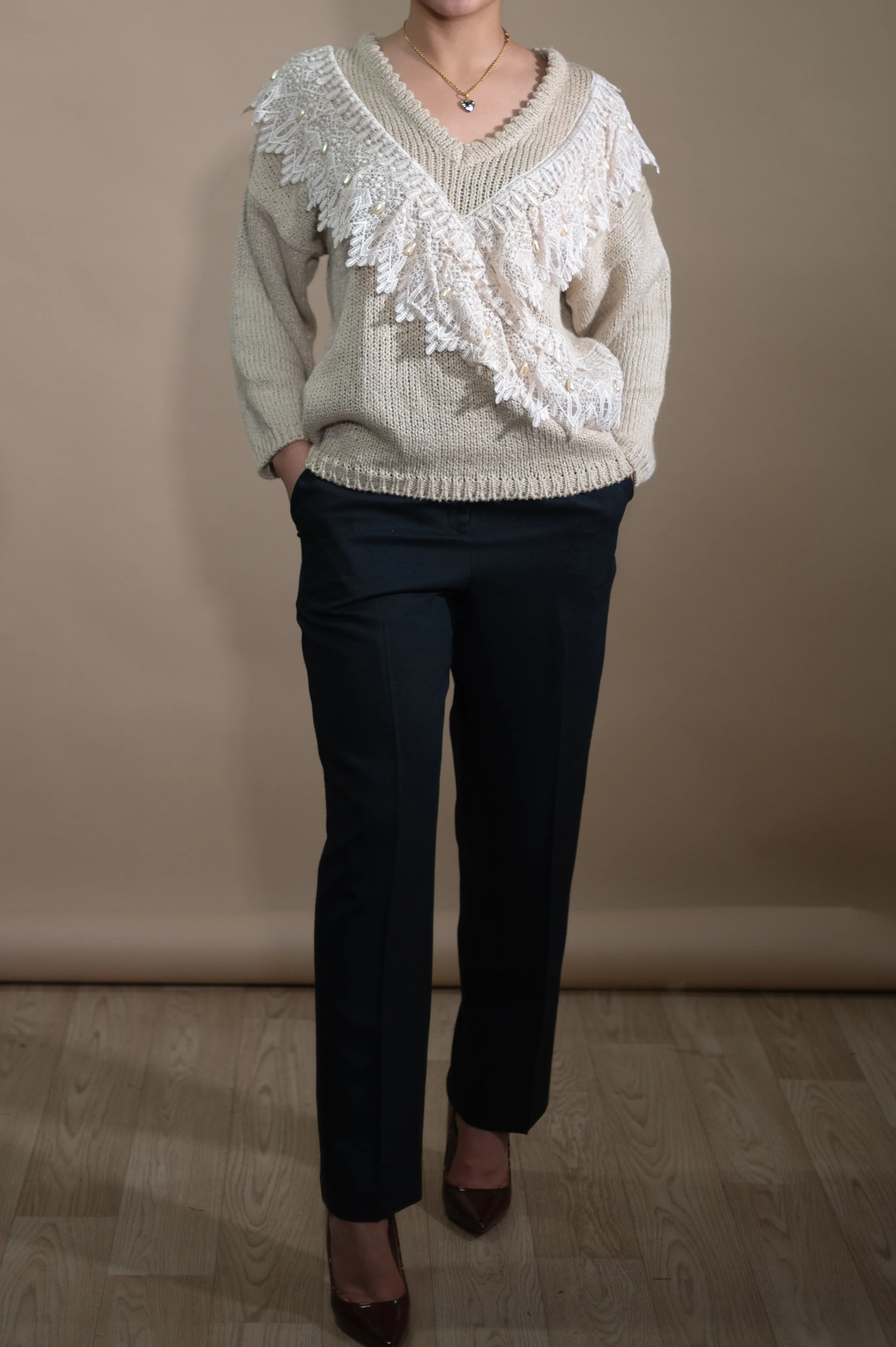 Vintage Lace Sweater
