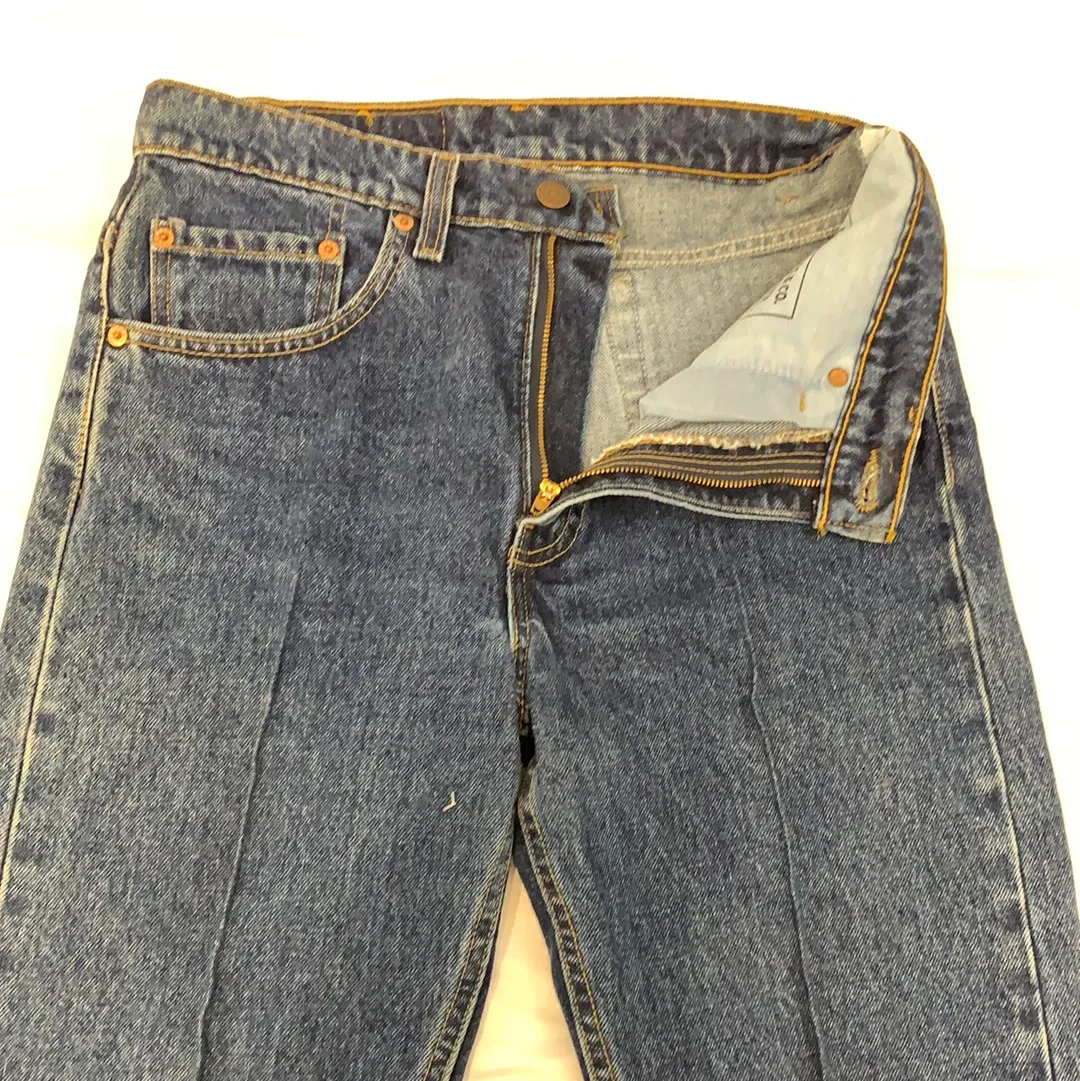 Vintage Levi’s 505 Denim Dark Blue Jeans  - 31in