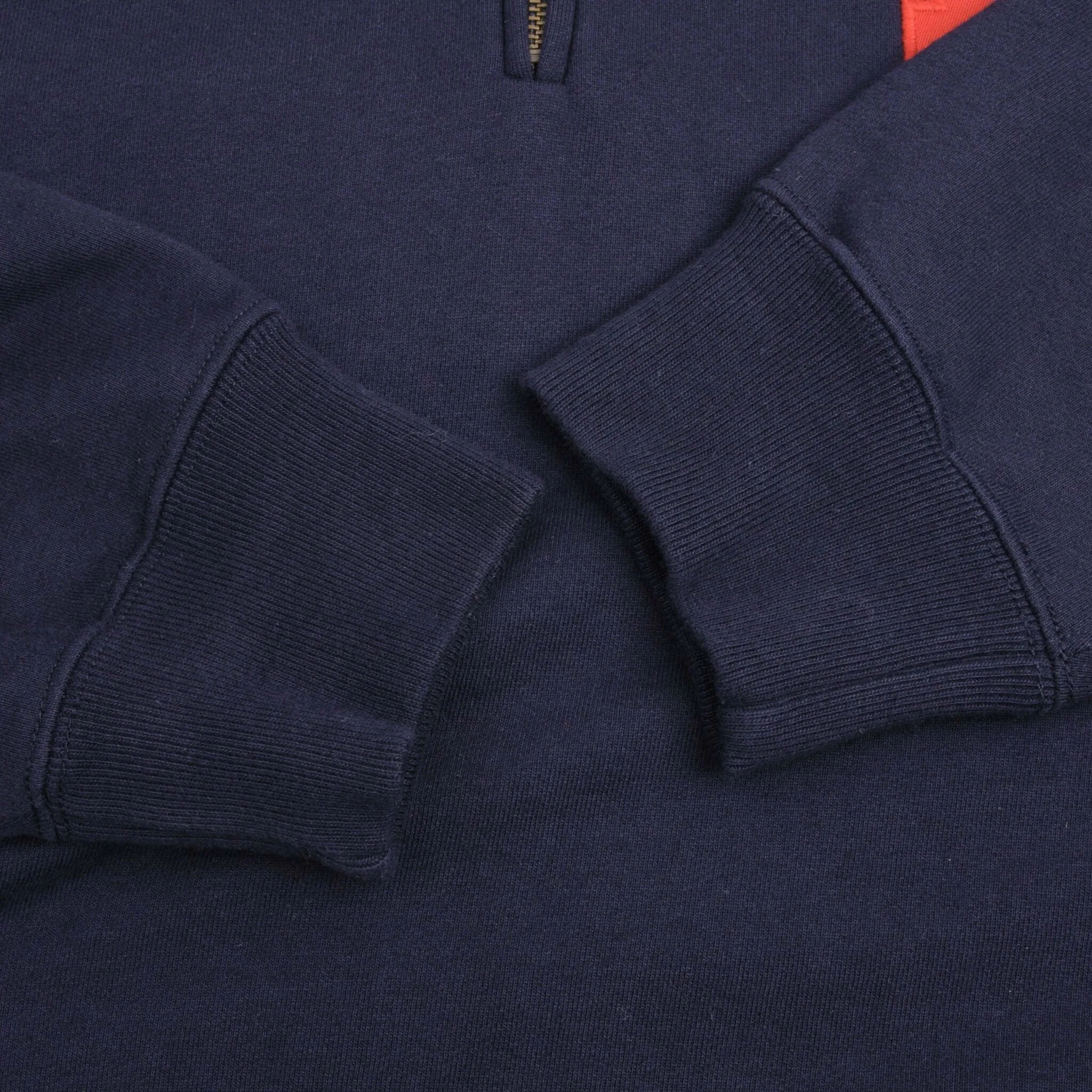 VINTAGE RALPH LAUREN P 1967 QUARTER ZIP SWEATSHIRT SIZE LARGE 1990S