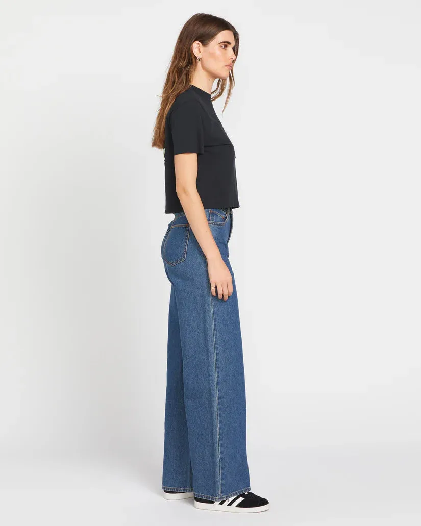 Volcom Stoned Boyfriend High Rise Jeans