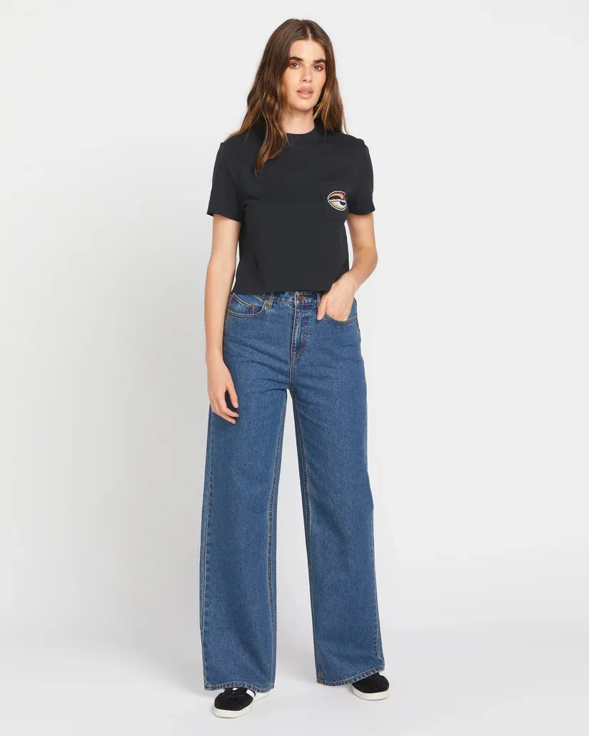 Volcom Stoned Boyfriend High Rise Jeans