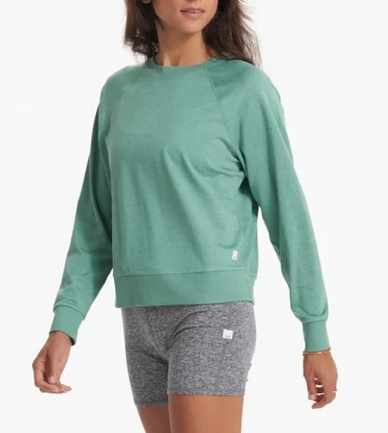 VUORI HALO CREW LONG SLEEVE WOMENS SWEATSHIRT