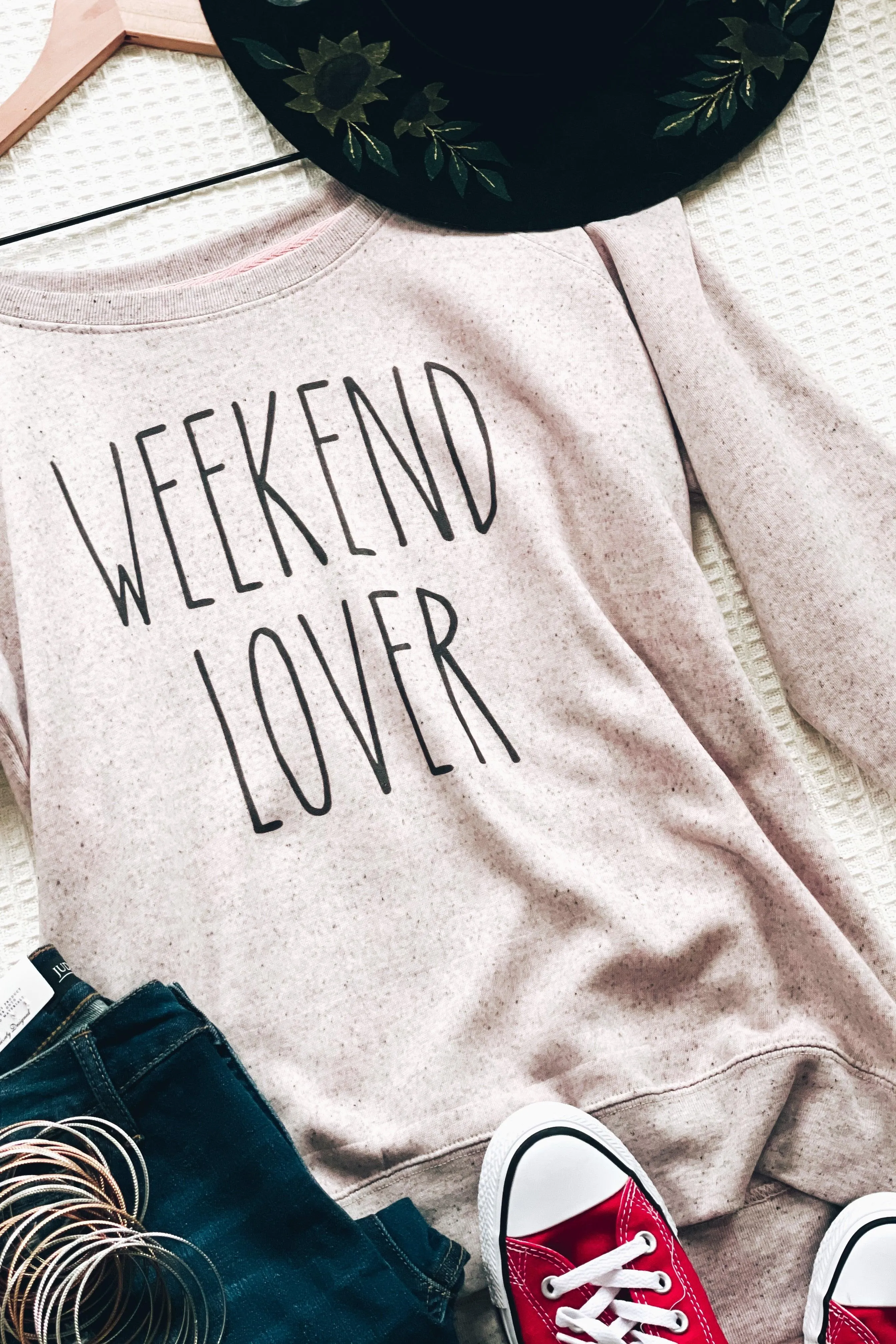 Weekend Lover Relaxed Scoop Neck Pullover
