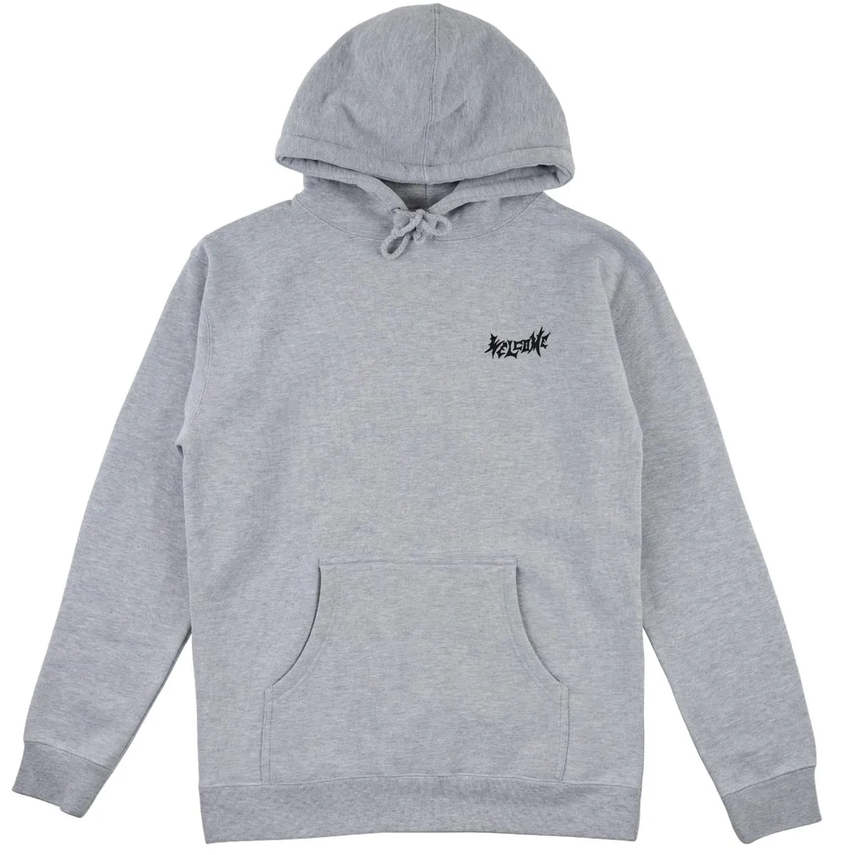 Welcome Sloth Hoodie - Heather Grey/Sage