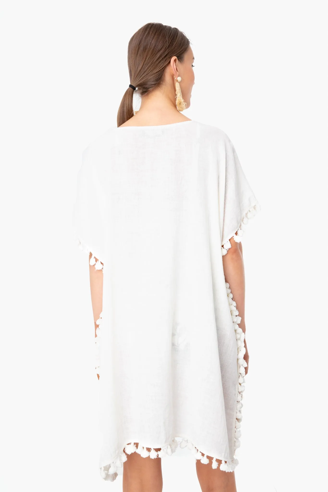 White Katie Caftan