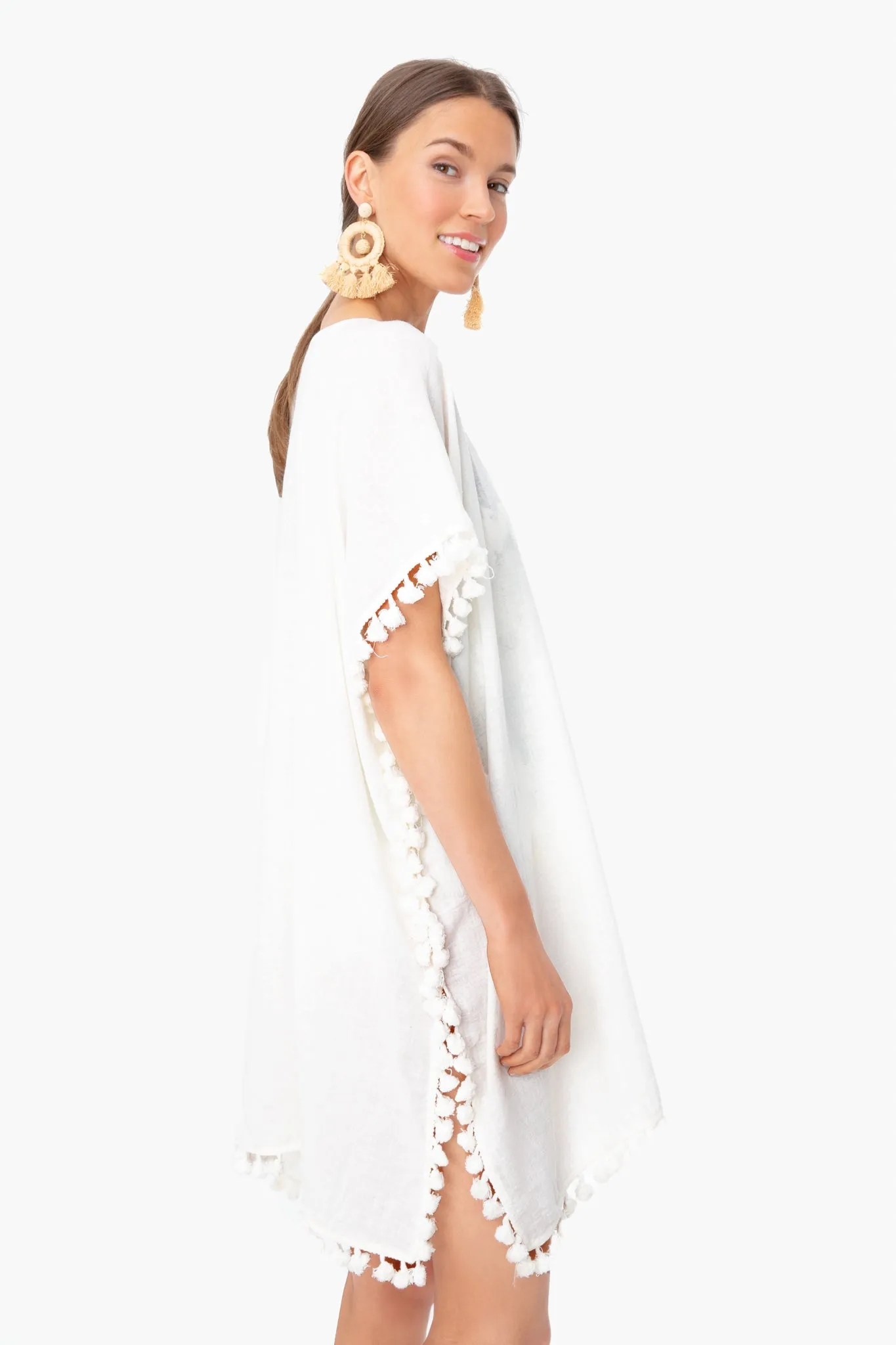 White Katie Caftan