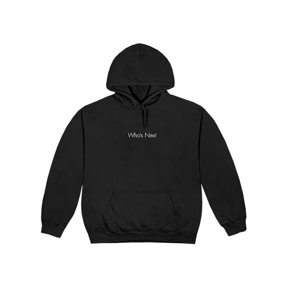 Who's Next Black Hoodie