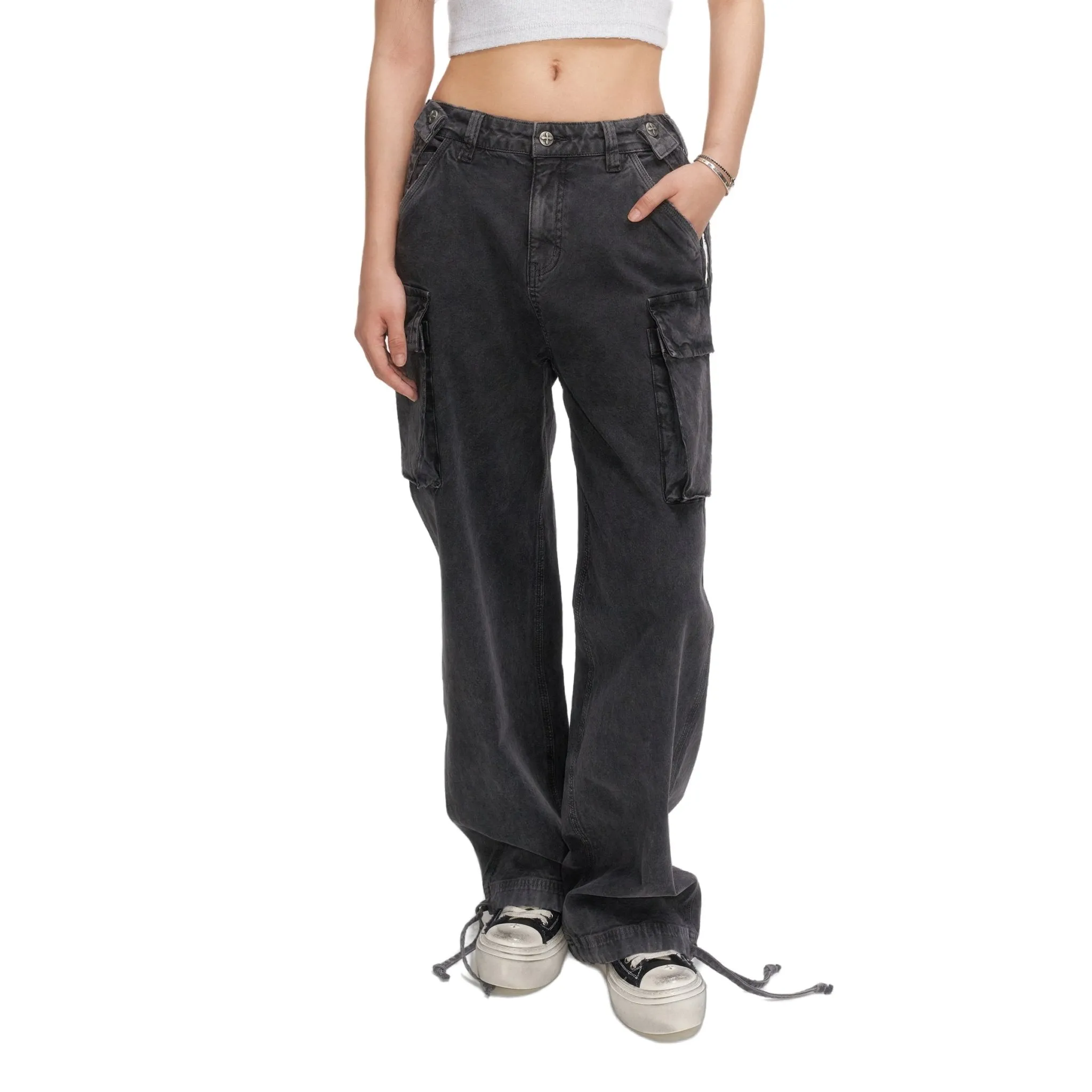 Wilderness Grey Cargo Pants