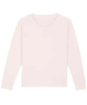 Womens Stella Dazzler relaxed fit sweatshirt (STSW125) | Vintage White
