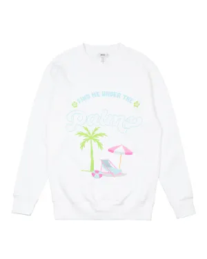 Women's Under the Palms L/S Crewneck Sweatshirt