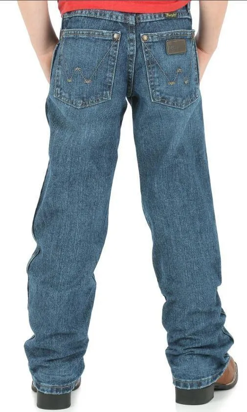 Wrangler Retro Boys Junior Everyday Blue Jeans Style BRT30EB