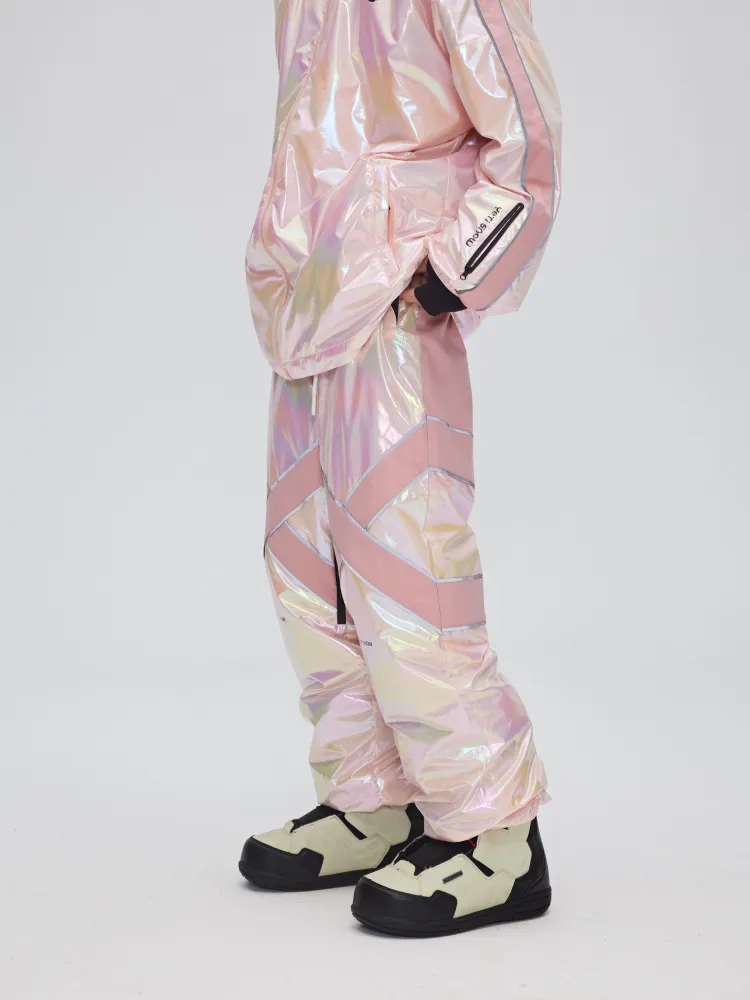 Yetisnow Gradient Pink Pants - Women's