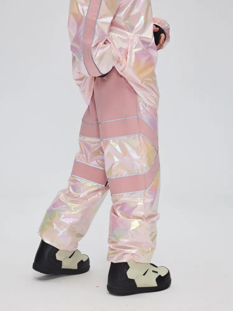Yetisnow Gradient Pink Pants - Women's