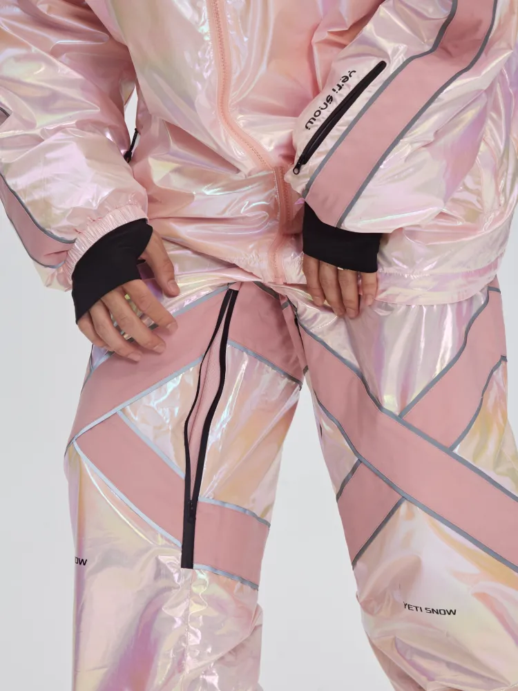 Yetisnow Gradient Pink Pants - Women's