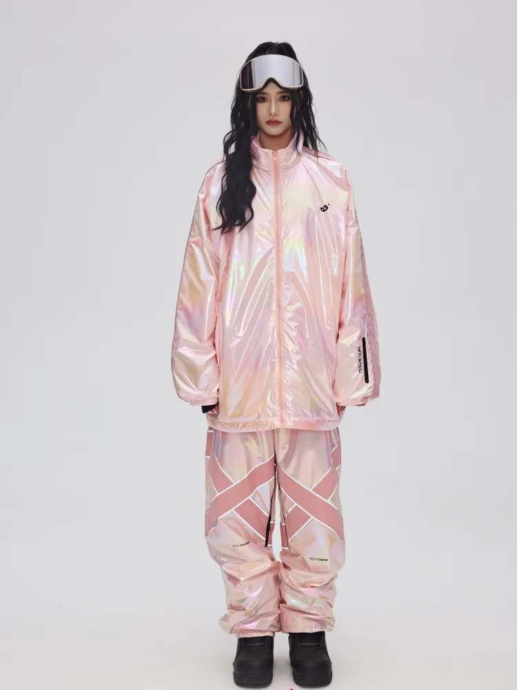 Yetisnow Gradient Pink Pants - Women's