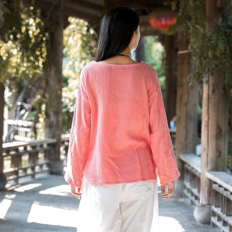 Zen Linen Shirts With Pockets  | Zen