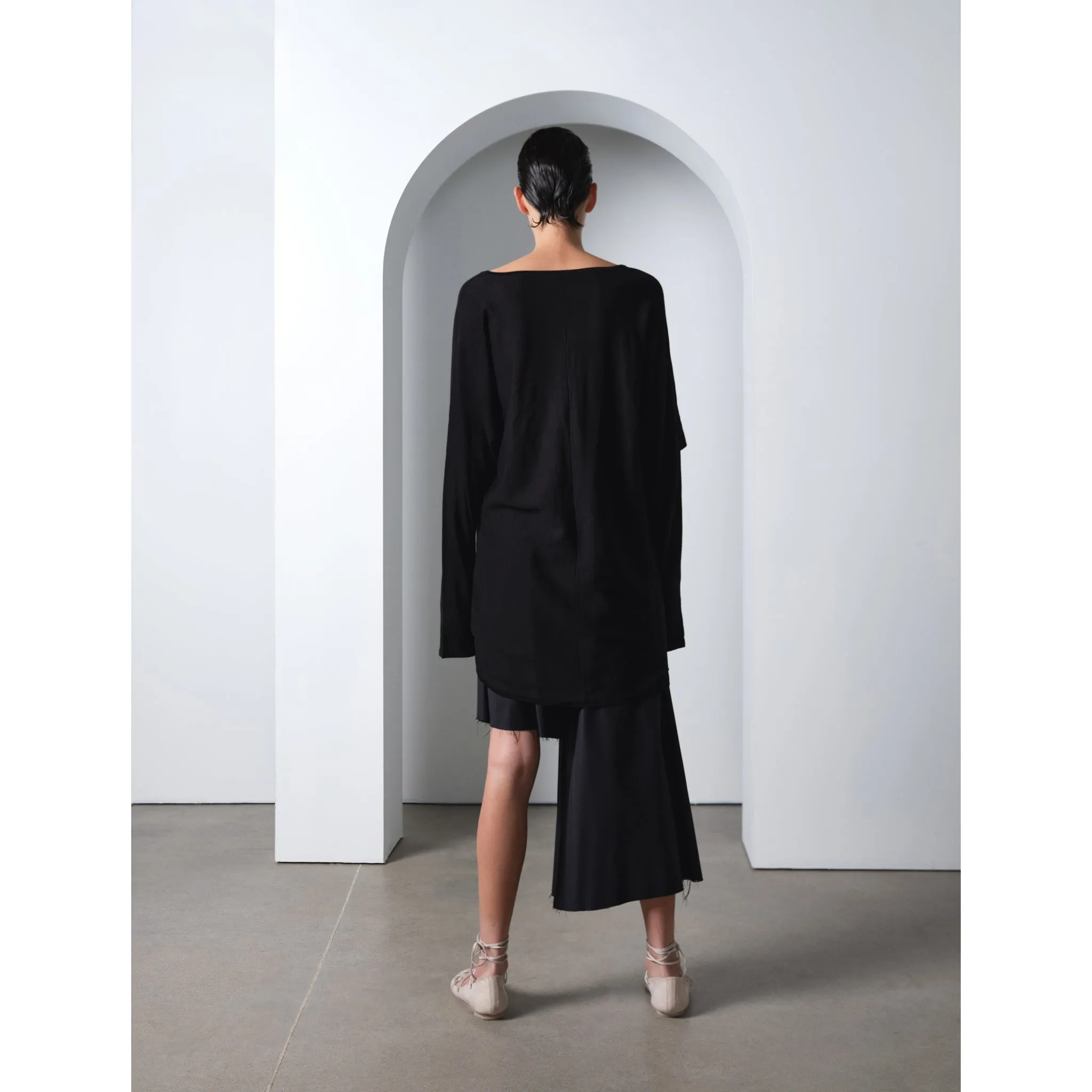 ZERO TOP KNIT (BLACK)
