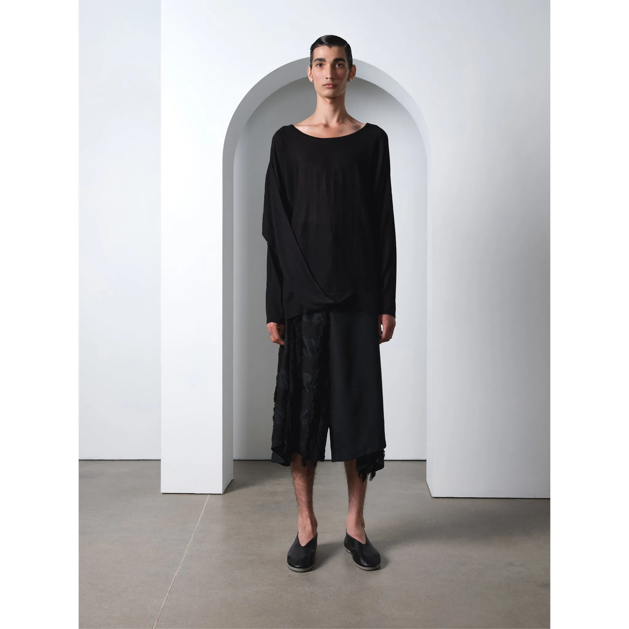 ZERO TOP KNIT (BLACK)