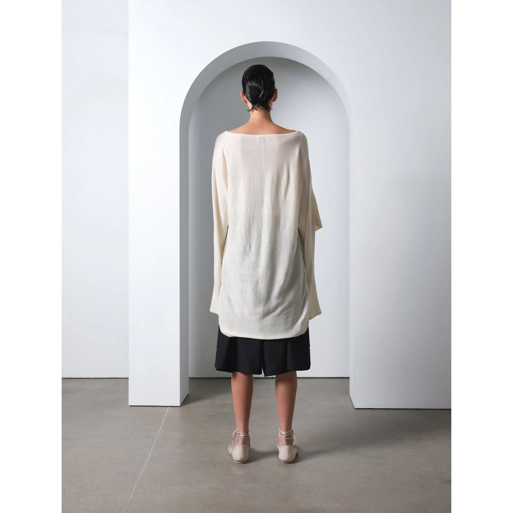 ZERO TOP KNIT (CREAM)