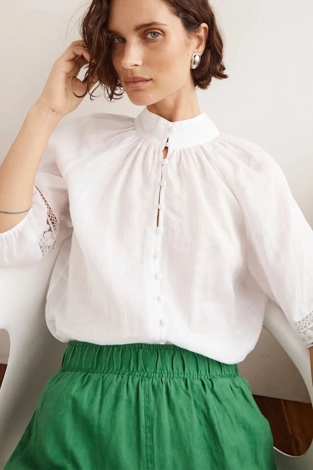 ZOE KRATZMANN | INVOKE TOP | PORCELAIN